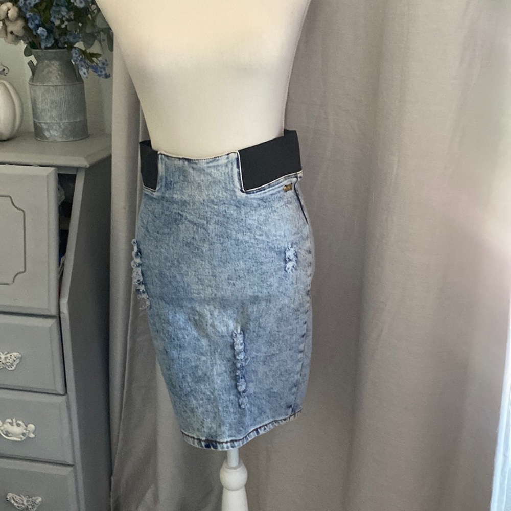 Demin skirt